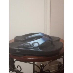 OOFOS OOriginal Recovery Sport Sandals Mens Size 6 Black Flip Flop Thong